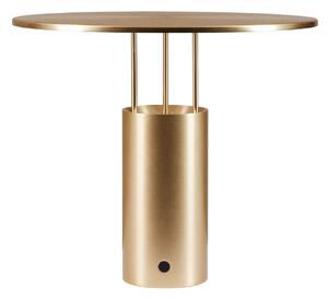 Stolne Lampa Piet Hein, Tempel280, prigušiv, Zlato / mjed, Spavaća soba, Aluminij, Dizajn