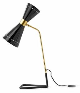 Stolne Lampa Stilnovo, Megafono, Crno, Dnevna soba, Metal, Dizajn