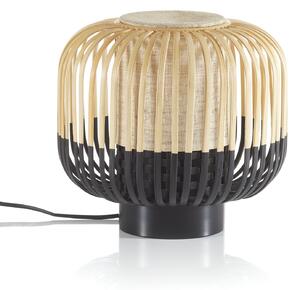 Stolne Lampa Forestier, Bamboo Light S, Crno, Dnevna soba, Bambus, Dizajn