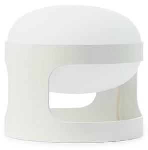 Stolne Lampa Kartell, K28, Bijela, Dnevna soba, Plastika, Dizajn