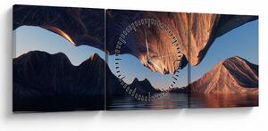 Slika - 3D litice (sa satom) (90x30 cm)