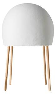 Stolne Lampa Foscarini, Kurage, Bijela, Dnevna soba, Drvo, Dizajn