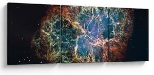 Slika - Rakova maglica (sa satom) (90x30 cm)