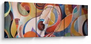 Slika - Glazbeni sažetak (sa satom) (90x30 cm)