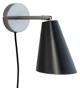 Zidne Svjetiljka Dyberg Larsen, Oswald, Crno, Dnevna soba, Metal, Dizajn