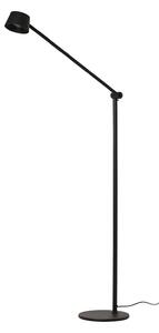 Podne Lampa ANTIDARK, Direction F1, prigušiv, Crno, Dnevna soba, Metal, Moderan