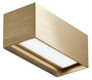 Zidne Svjetiljka LIGHT-POINT, Linea W1, prigušiv, Zlato / mjed, Dnevna soba, Aluminij, Dizajn