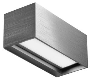 Zidne Svjetiljka LIGHT-POINT, Linea W1, prigušiv, Sivo, Dnevna soba, Aluminij, Dizajn