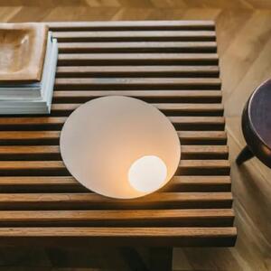 Stolne Lampa Vibia, Musa, prigušiv, Bijela, Dnevna soba, Metal, Moderan