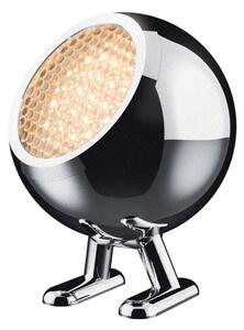 Stolne Lampa MR. WATTSON, Norbitt, prigušiv, Metalik, Dnevna soba, Aluminij, Moderan