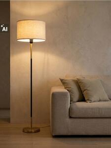 Sinsay - Podna lampa s tekstilnim sjenilom