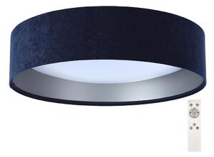 LED Prigušiva stropna svjetiljka SMART GALAXY LED/24W/230V plava/srebrna + DU