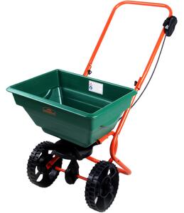 Kolica za posipanje SEED, 25 l, zelena/narančasta Gardebruk