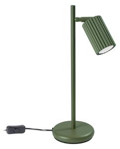 Stolne Lampa SOLLUX LIGHTING, ALORA, Zelena, Dnevna soba, Aluminij