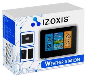 Izoxis 22452-Bežična meteorološka stanica s vanjskim senzorom – temperatura, vlaga, tlak, prognoza vremena