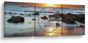 Slika - Suncem okupano more (sa satom) (90x30 cm)