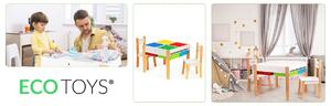 Dječji drveni stol sa stolicama Creative