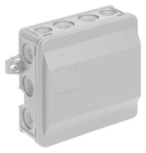 Junction boxes S elastic cut-off glands 90 x 90 mm click IP54