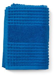 Plavi ručnik od organskog pamuka 50x100 cm Check – JUNA