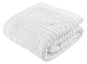 Bijeli prošiven prekrivač za bračni krevet 220x220 cm Lennon Stripe – Catherine Lansfield