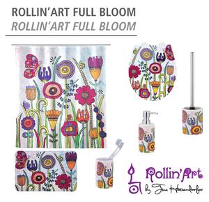Tekstilna kupaonska prostirka 45x70 cm Rollin'Art Full Bloom - Wenko