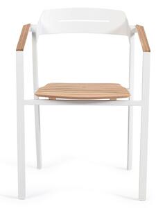 Bijela metalna vrtna stolica Icon – Diphano