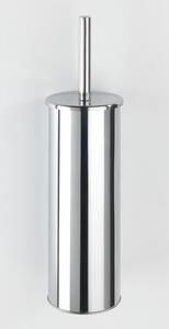 Zidna WC četka od nehrđajućeg čelika u sjajnoj srebrnoj boji Basic - Wenko