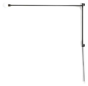 Zidne Svjetiljka Nemo Lighting, prigušiv, Crno, Dnevna soba, Metal