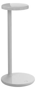 Stolne Lampa FLOS, prigušiv, Sivo, Dnevna soba, Aluminij