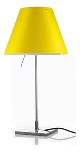 Stolne Lampa Luceplan, Žuta, Dnevna soba, Aluminij