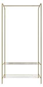 Metalni stalak za odjeću u zlatnoj boji Frankenthal – Kalune Design