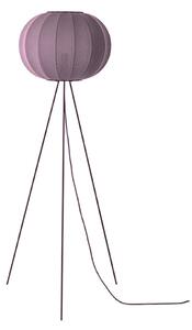 Knit-Wit 45 Round Podna lampa Høj Burgundy - Made By Hand