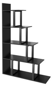 Crni regal 100x164 cm Step – Kalune Design
