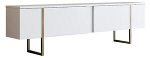 Bijela TV komoda 180x30 cm Luxe – Kalune Design