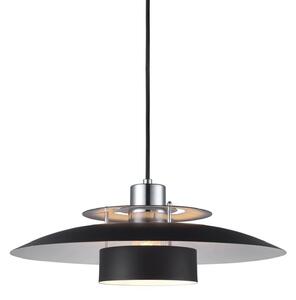 Viseće Svjetiljka Halo Design, Crno, Dnevna soba, Metal