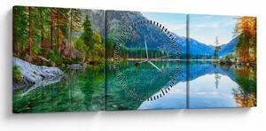 Slika - Jezero Hintersee (sa satom) (90x30 cm)