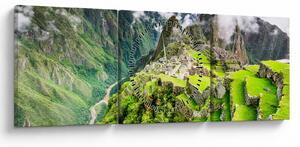 Slika - Machu Picchu (sa satom) (90x30 cm)