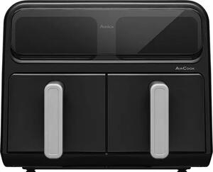 Amica AFM 7020 Dvokomorna Friteza na Vrući Zrak – 2400 W, 2 × 4 L, 8 Programa i Prozor za Pregled Pečenja