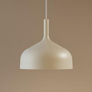 Paulmann Embla II viseća lampa, krem, Ø 30 cm, metal, prigušiva, Bež, Dnevni boravak/blagovaonica, Metal