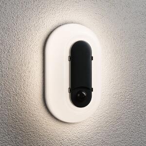 Paulmann Elunor LED zidna svjetiljka, antracit, senzor, visina 21 cm, CCT, prigušiva, Crno, Plastika