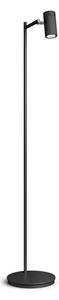 Podne Lampa Herstal, Crno, Dnevna soba, Metal