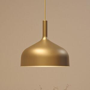Paulmann Embla II viseća lampa, zlatne boje, Ø 30 cm, metal, prigušiva, Zlato / mjed, Dnevni boravak/blagovaonica, Metal