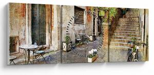 Slika - Stare ulice Rima (sa satom) (90x30 cm)