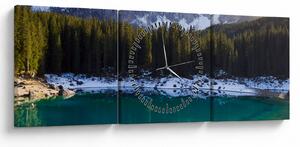 Slika - Jezero Karersee (sa satom) (90x30 cm)