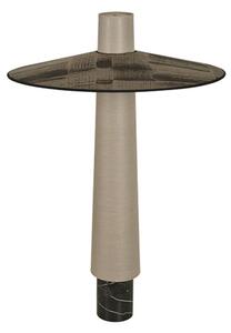 Podne Lampa Forestier, Thésée, Sivo, Dnevna soba, Tkanina / tekstil, Boho