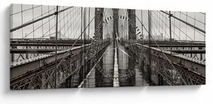 Slika - Brooklynski most (sa satom) (90x30 cm)