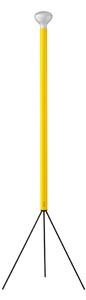 Podne Lampa FLOS, prigušiv, Žuta, Dnevna soba, Metal