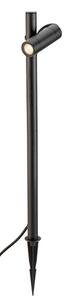 Helia Slim Pole 1 Vanjski Reflektor w/Spike IP65 Crna - SLV