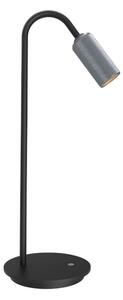 Decor T1 LED Stolna lampa Dim. Crna/Mat Alu - Antidark