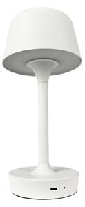 Stolne Lampa Dyberg Larsen, FLOW, prigušiv, Bijela, Dnevna soba, Metal, Skandinavski